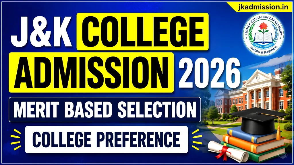 J&K College Admission 2026